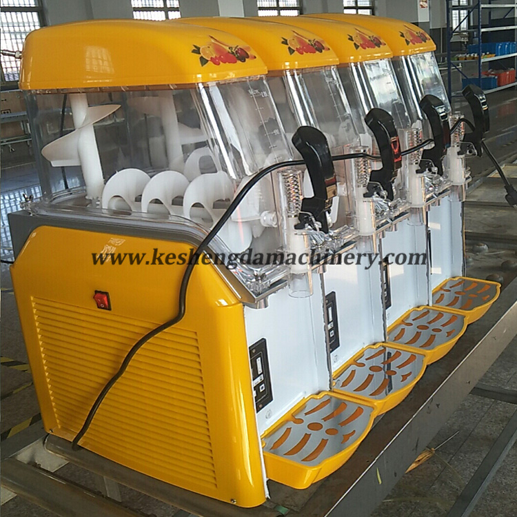 Automation Commercial Frozen Drink Slush Machine with 3 Tanks Slush Ice Machine