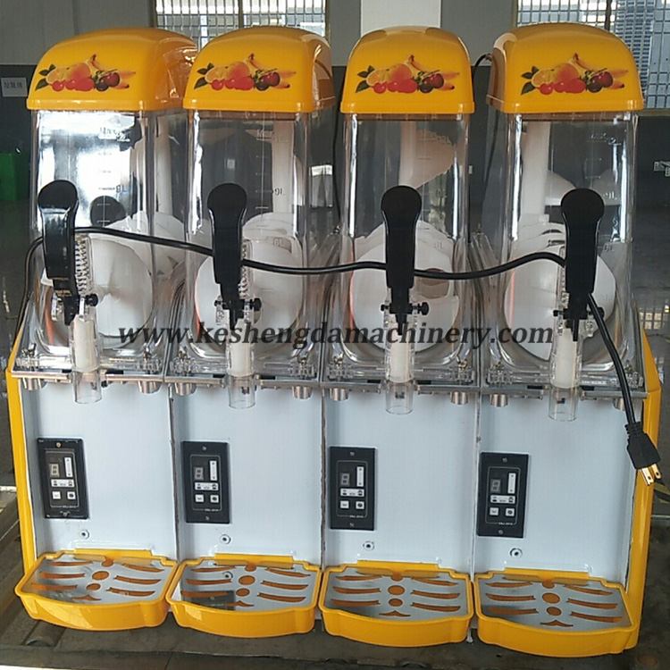 Automation Commercial Frozen Drink Slush Machine with 3 Tanks Slush Ice Machine