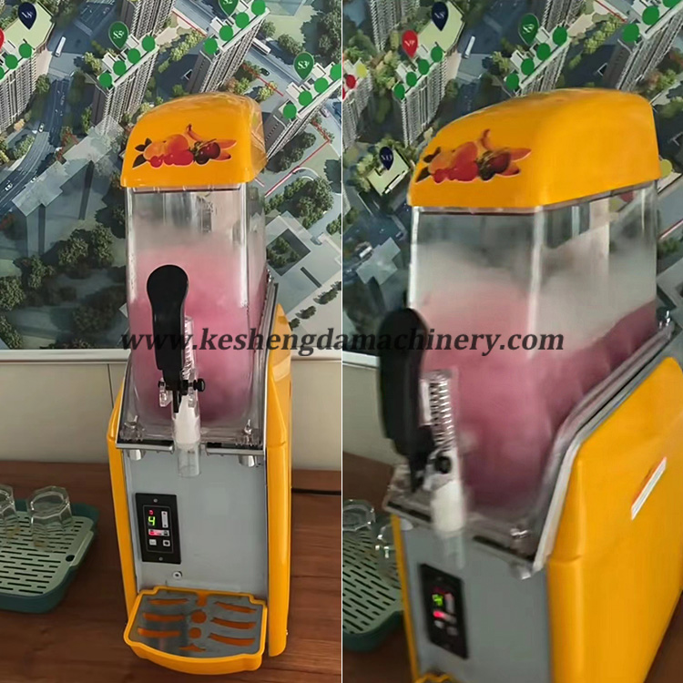 Frozen Ice Slush Machine / Restaurant Kitchen Smoothie Cheap Slush Syrup Machine For Sale