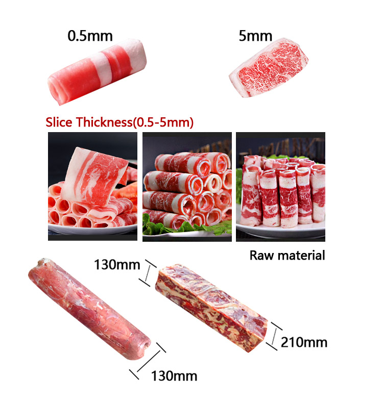 Frozen Meat Slicer/Slicing Machine / Automatic Meat Cutting Machine / Automatic Frozen Meat Slicer