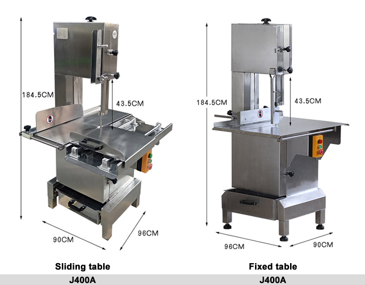 Electric Frozen Meat Steak Cutting Machine Bone Saw Cutter Cutting Machine for Fish Pork Cow Beef Mutton