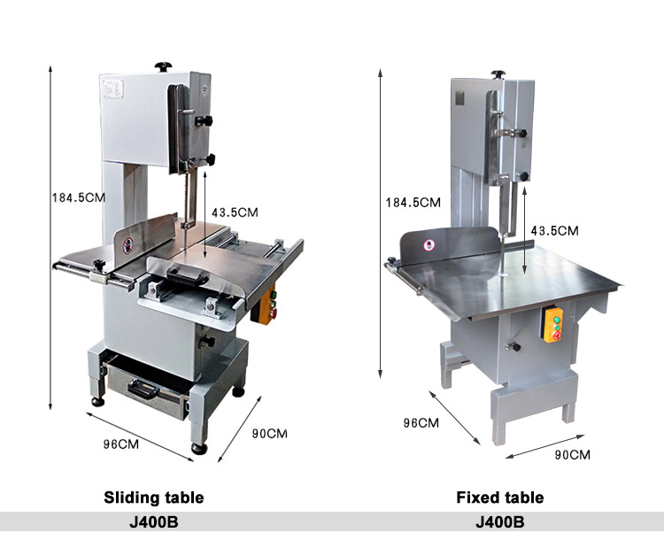 Pig Trotters Ribs Bone Cutting Machine / High Quality Butcher Commercial Electric Stainless Steel Bone Saw Machine