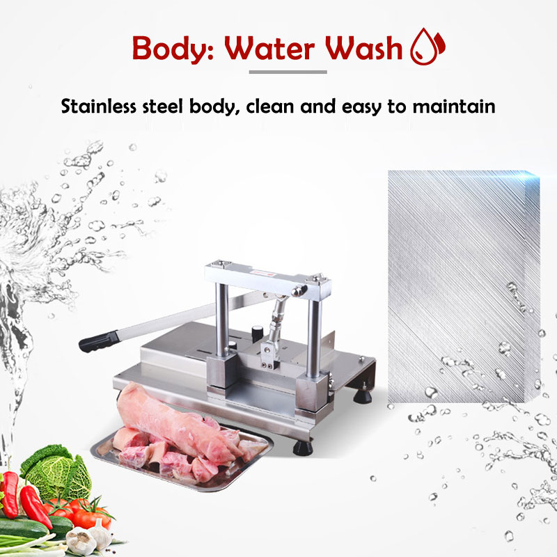 Bone Cutting Machine / Manual Bone Cutting Machine / Commercial Pig Trotters Cutter / Household Small Bone Cutter Cutting Machine