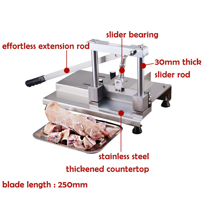 Bone Cutting Machine / Manual Bone Cutting Machine / Commercial Pig Trotters Cutter / Household Small Bone Cutter Cutting Machine