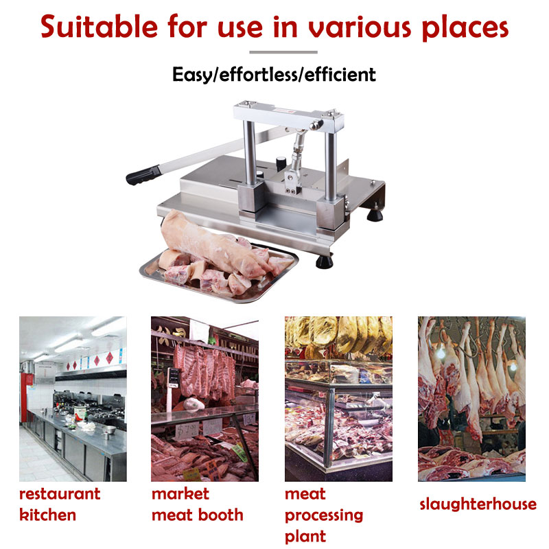 Bone Cutting Machine / Manual Bone Cutting Machine / Commercial Pig Trotters Cutter / Household Small Bone Cutter Cutting Machine