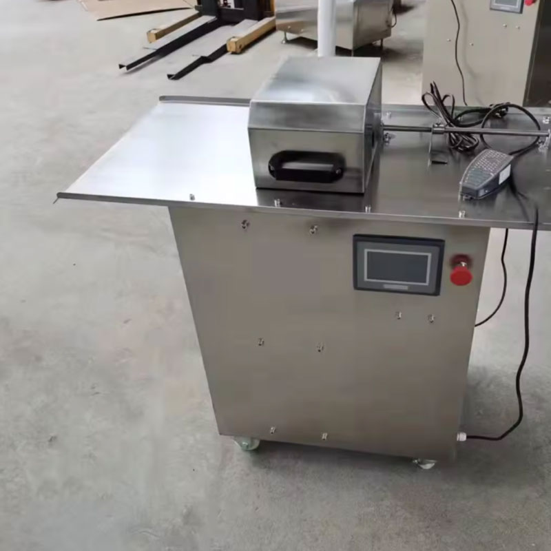 Electric Commercial Sausage Tie Linker Machine / Sausage Bundler / Automatic Electric Sausage Tying Machine