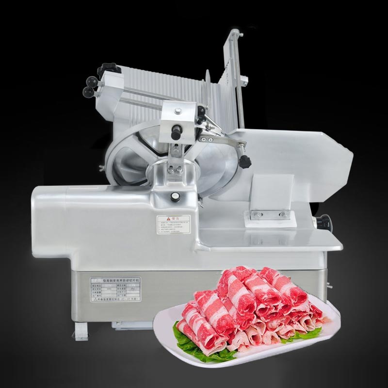 Fully automatic frozen meat slicer/electric fat beef and mutton roll machine