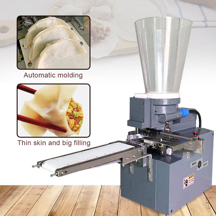 Hot Sale Semi Automatic Tabletop Gyoza Making Machine Handwork Dumpling Samosa Maker Machine