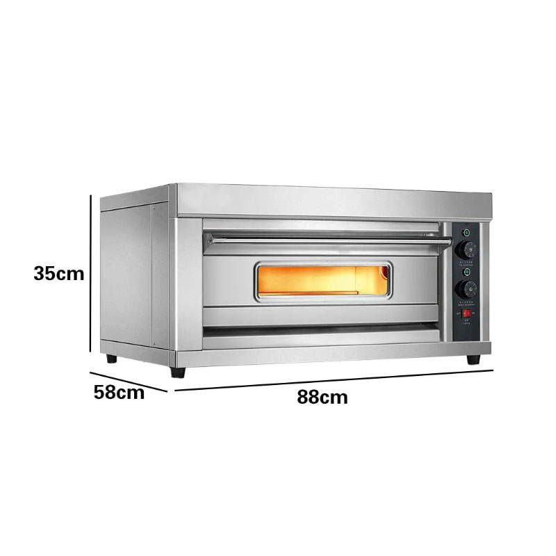 Baking bread oven 1 layer 1 tray commercial electric oven