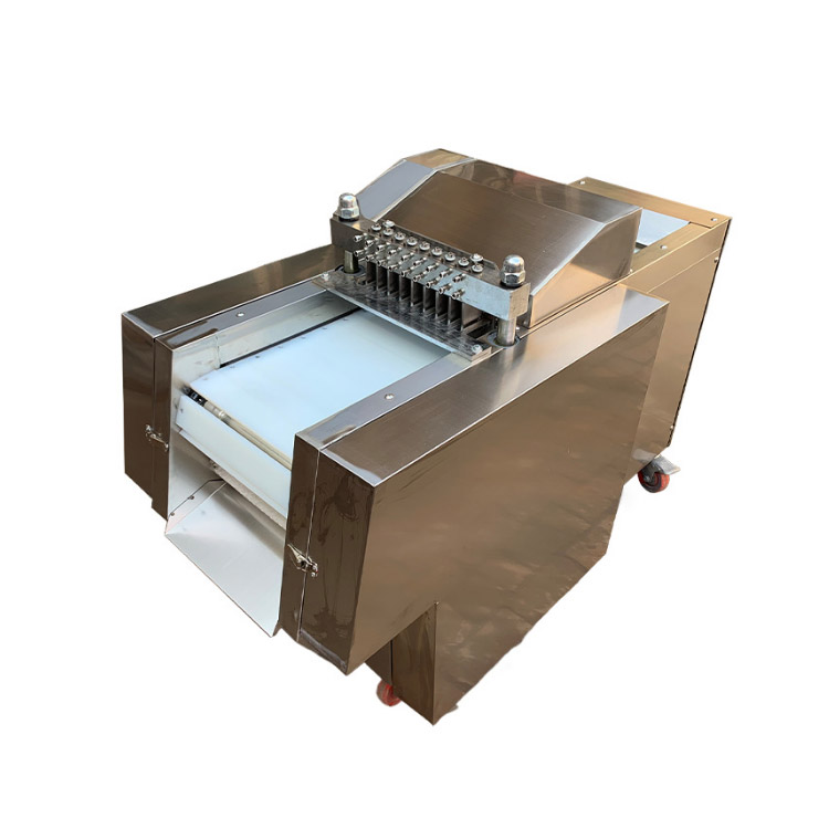 Fully automatic chicken, duck, fish and other meat chopping machine