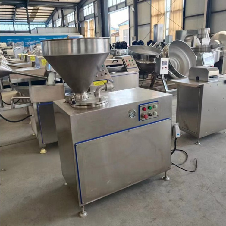 Automatic electric hydraulic sausage stuffing machine