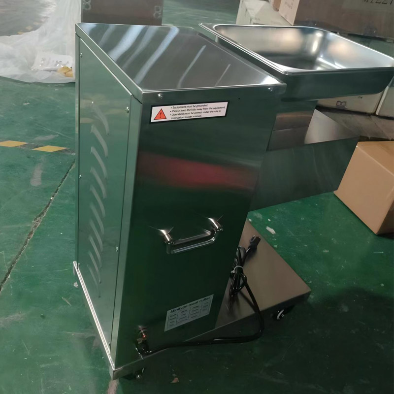 Commercial Electric Stainless Steel Meat Cutter Machine Meat Slicer Strips Cutting Slicing Cutting Machine